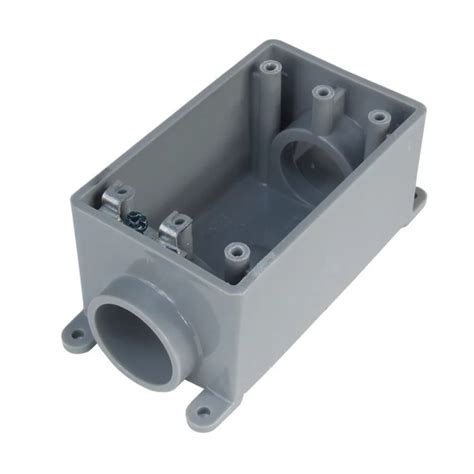 1 inch conduit junction box|outlet box with conduit.